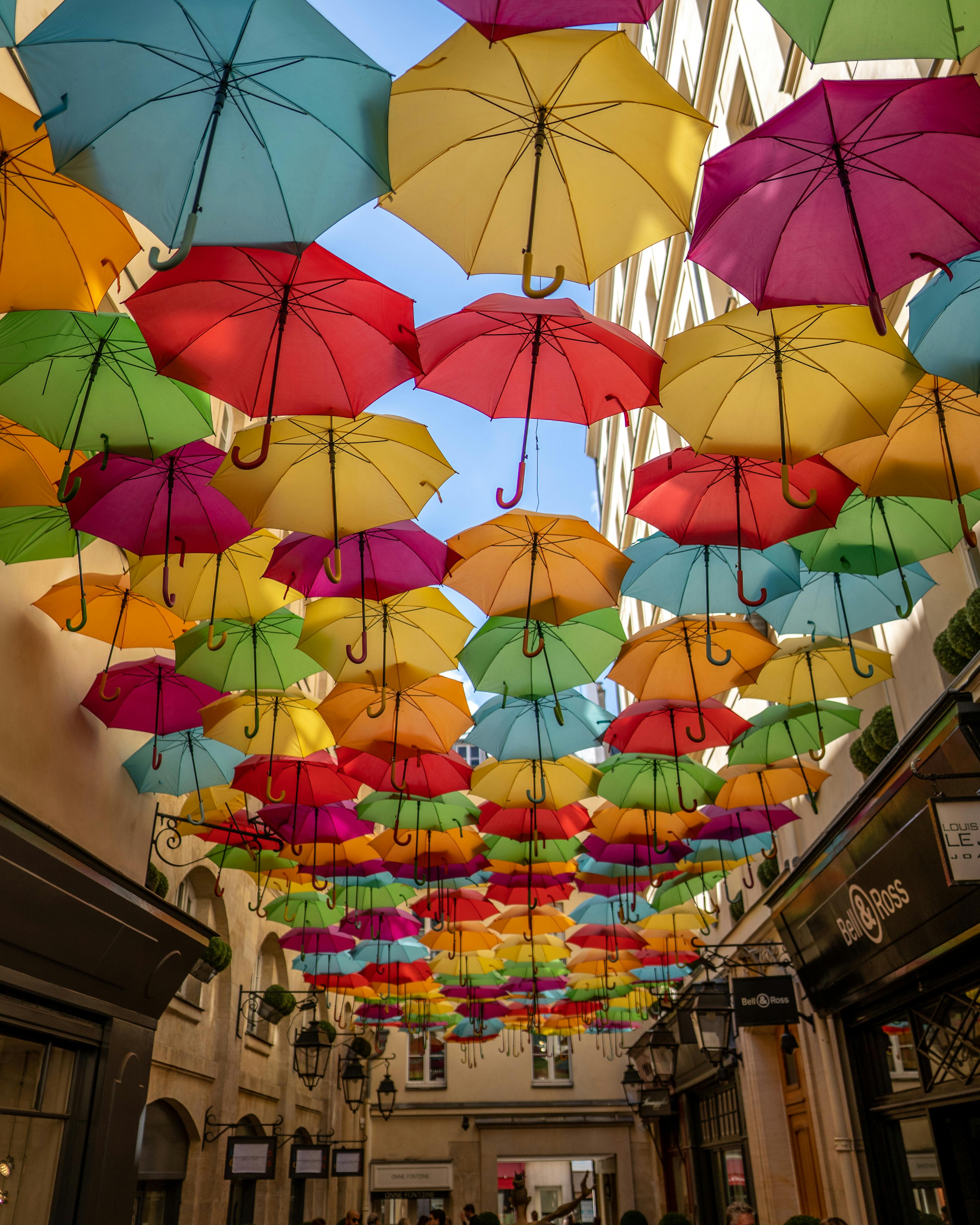 Sombrillas Decorativas Navidad BastonX12